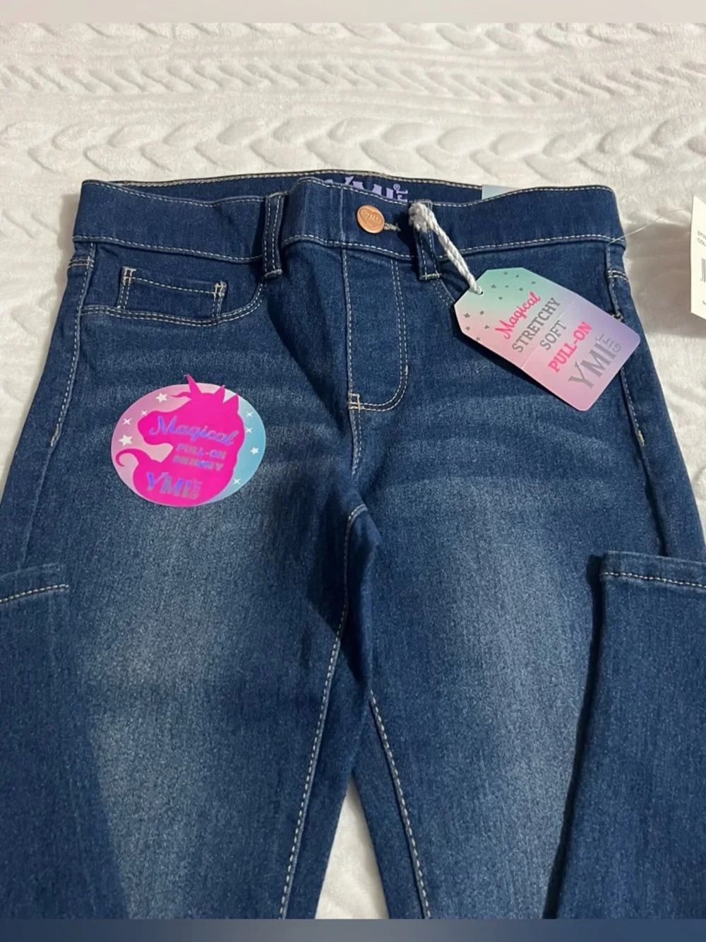 💗 *NEW* YMI - Girls Dark Blue Stretch Skinny Jeans